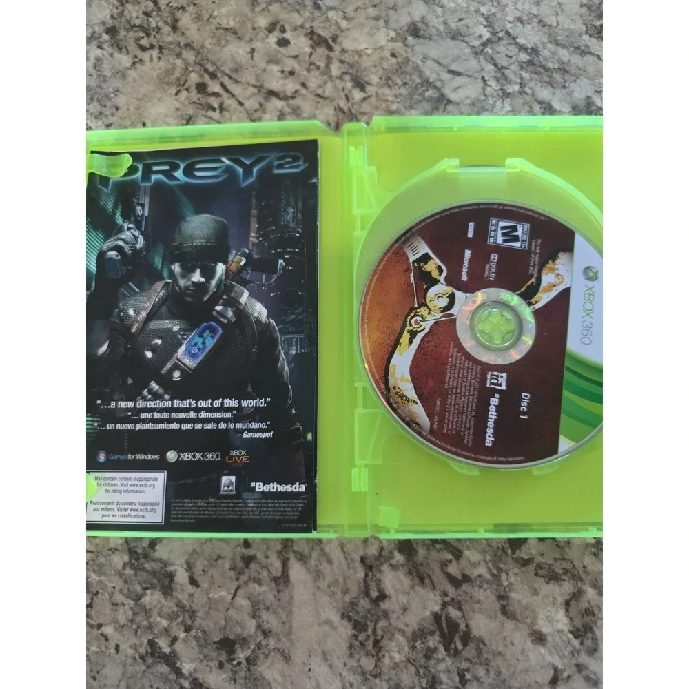 Rage Microsoft Xbox 360, 2011 CIB w Manual – Tested